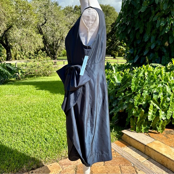 NWT! Antonio Melani Dark Blue Isis Dress - Picture 2 of 8